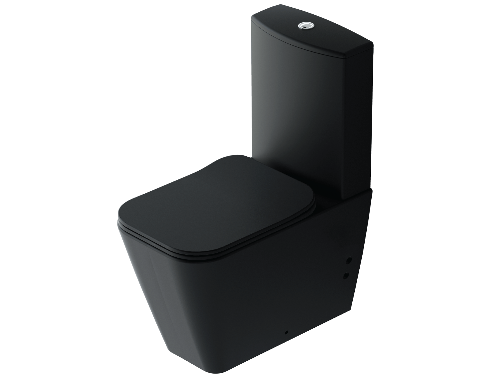 Halley Back to Wall WC Pan Matte Black